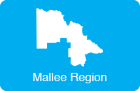 Graphic showing the boundaries of the Mallee Region
