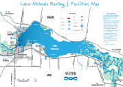 Lake Mulwala Map, link opens in a new window